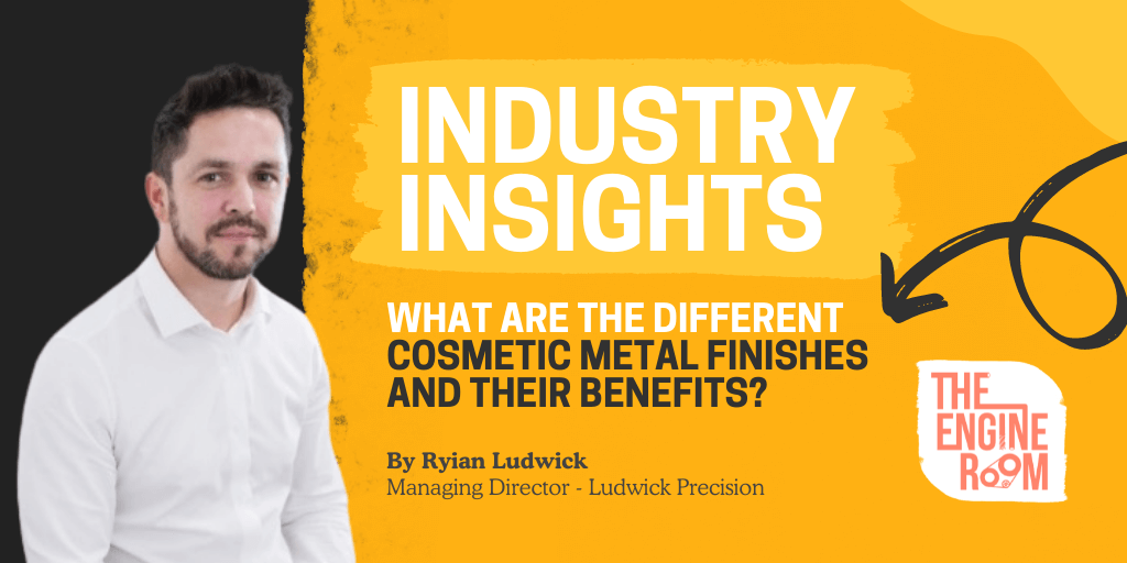 What are the different cosmetic metal finishes and their benefits?