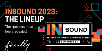 INBOUND 2023 line up blog